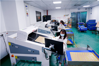 外层线路修板区